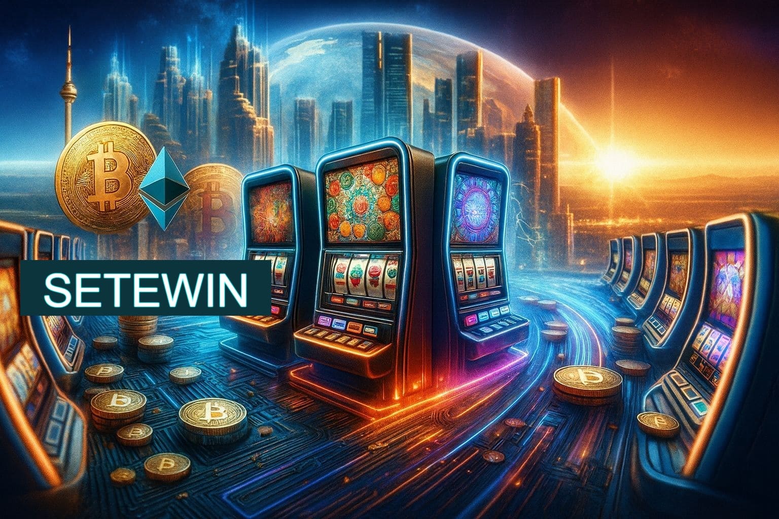 Diversos jogos de caça-níqueis